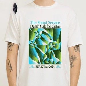 The Postal Service With Death Cab Tour 2024 Fan Gifts T-Shirt